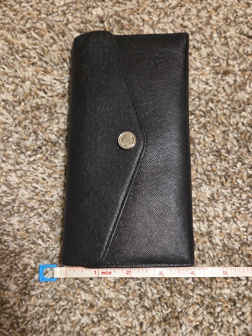 MICHAEL KORS Saffiano Color Block Carryall Long Wallet